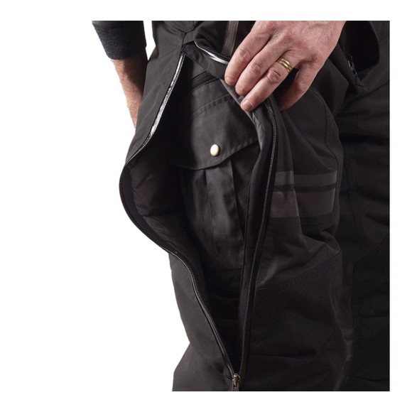 Полукомбинезон Tobe Hoback с утеплителем Jet Black, 3XL Полукомбинезон Tobe Hoback с утеплителем Jet Black, 3XL