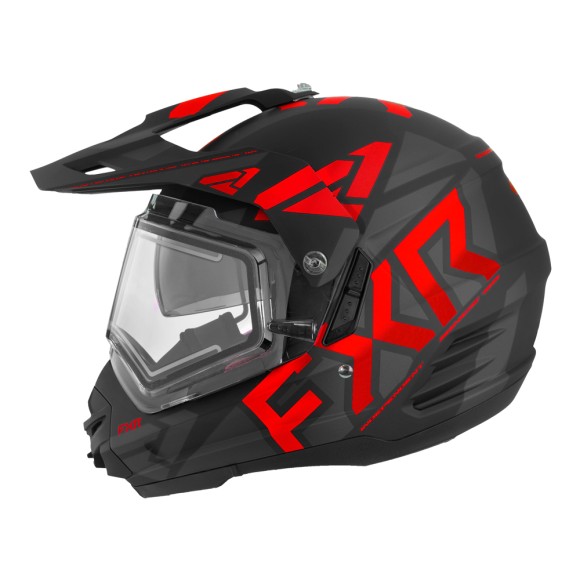 Шлем FXR Torque X Team с подогревом Black/Red, S