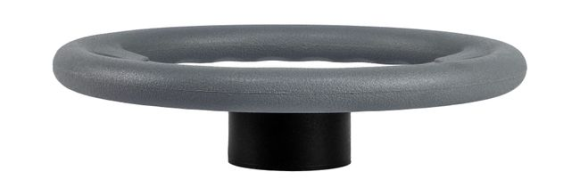 Рулевое колесо DELFINO обод серый,спицы серебряные д. 340 мм Рулевое колесо DELFINO обод серый,спицы серебряные д. 340 мм