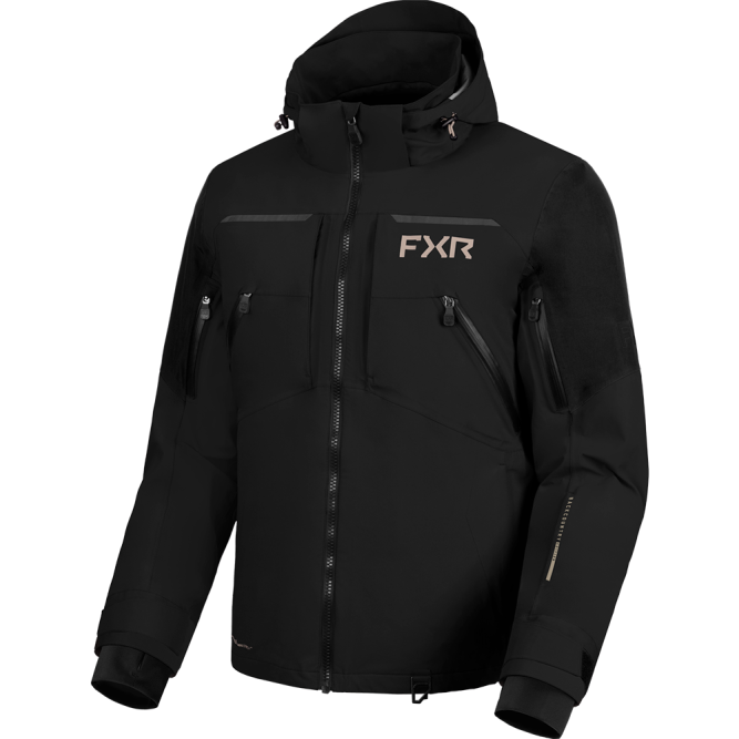 Куртка FXR Ridge Pro Trilaminate  с утеплителем Black, M