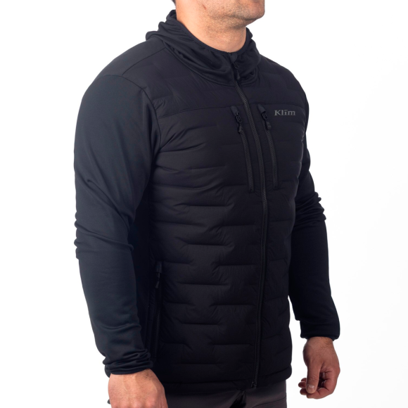 Толстовка Klim Boulder Stretch Down Hybrid Black, LG