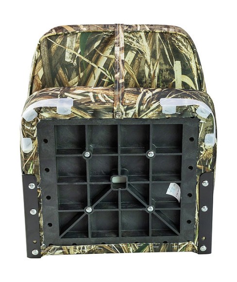 Кресло мягкое складное, высокая спинка, цвет камуфляж осень, Marine Rocket