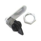 Замок черный, с поворотным язычком SUNFINE, 19мм Замок черный, с поворотным язычком SUNFINE, 19мм