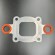 Прокладка выхлопного коллектора Mercruiser 4.3/5.0/5.7/6.2L V6/V8 (Omax)