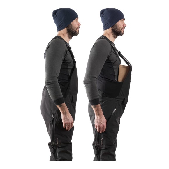 Полукомбинезон Tobe Iter V2 с утеплителем Jet Black, 2XL