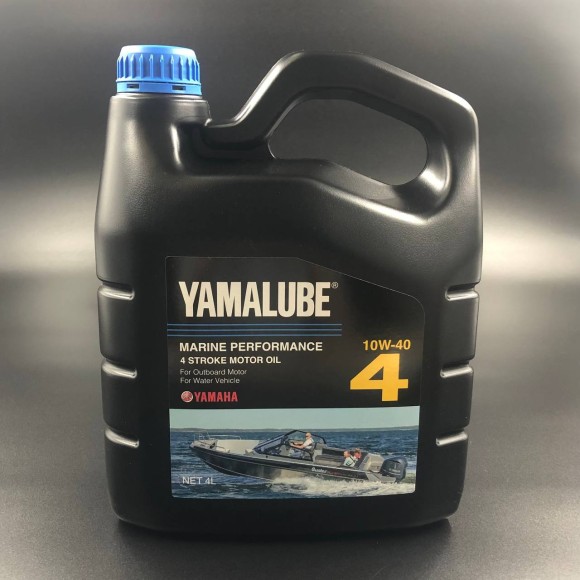 Масло моторное Yamalube 4T 10W-40 Marine Performance (4 л)