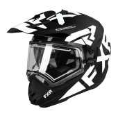 Шлем FXR Torque X Team с подогревом Black/White, XS Шлем FXR Torque X Team с подогревом Black/White, XS