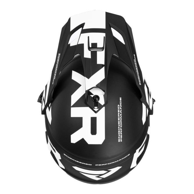 Шлем FXR Torque X Team с подогревом Black/White, XS