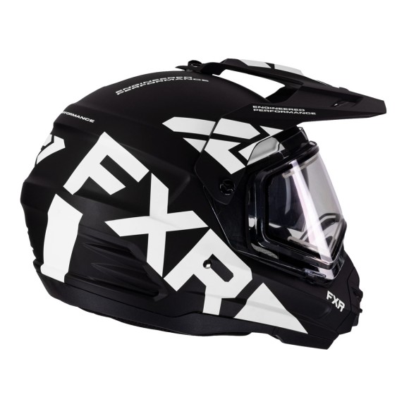 Шлем FXR Torque X Team с подогревом Black/White, XS Шлем FXR Torque X Team с подогревом Black/White, XS