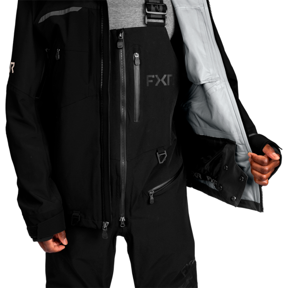 Куртка FXR Ridge Pro Trilaminate  с утеплителем Black, L
