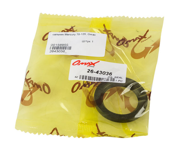 Сальник 25х37.4х4.9, Mercury 70-125, Omax Сальник 25х37.4х4.9, Mercury 70-125, Omax
