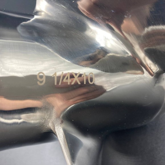 Гребной винт Suzuki DT9.9A-DT15A, DF9.9B, DF8A-20A (3x9-1/4x10) (Сталь)