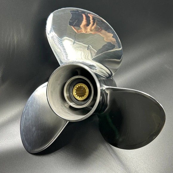 Гребной винт Yamaha 60-140, F70-F130 Stella (3x13 1/2x15) (Сталь) (Polastorm)