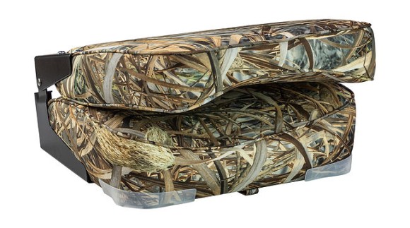 Кресло мягкое складное, высокая спинка, цвет камуфляж камыш, Marine Rocket