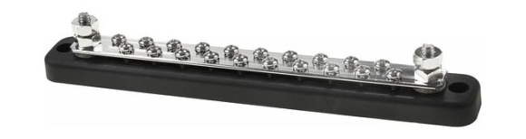 Колодка распределительная электромонтажная, 22 контакта Колодка распределительная электромонтажная, 22 контакта