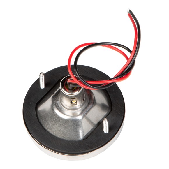 Огонь гаковый (кормовой) AAA врезной, нержавеющая сталь, лампа накаливания