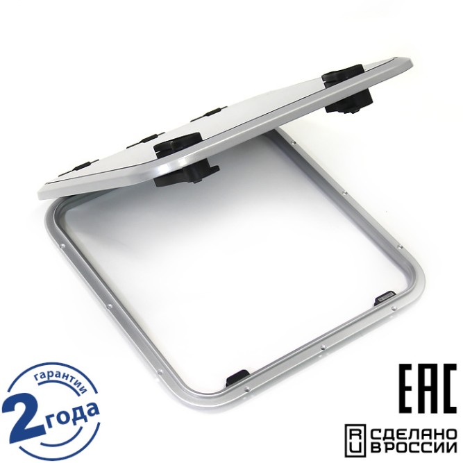 Люк палубный распашной низкопрофильный Фрегат 461х461 R42.5