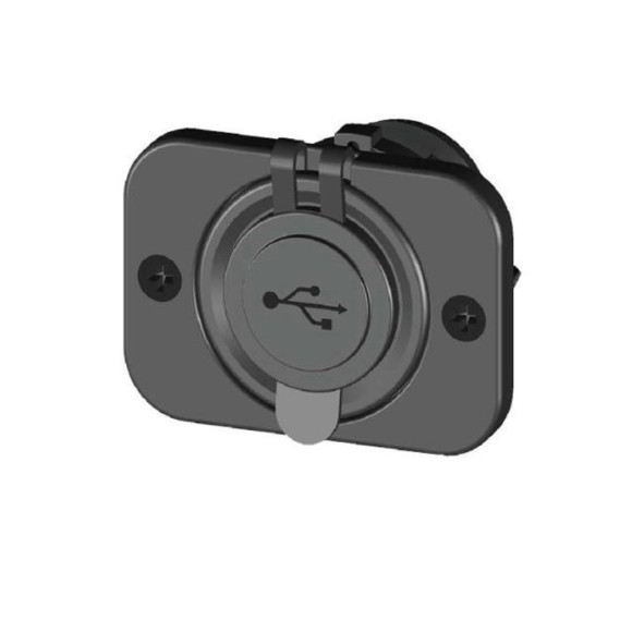Разъем USB Skipper 5В 3.1A, врезной, передняя (накладная) панель