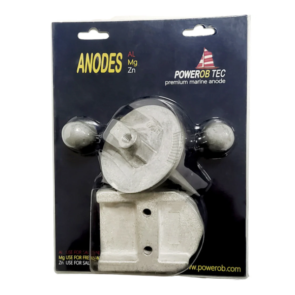 Комплект анодов Skipper для Mercury Alpha One, цинк цинк