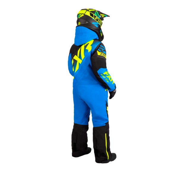 Детский комбинезон FXR CX с утеплителем Blue/Black/Hi Vis, 2 Детский комбинезон FXR CX с утеплителем Blue/Black/Hi Vis, 2