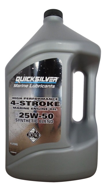 Масло моторное Quicksilver 4-тактное 25W50 Verado (4 л)
