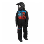 Детский комбинезон FXR Helium с утеплителем Black/Blue-Red Haze, 4 Детский комбинезон FXR Helium с утеплителем Black/Blue-Red Haze, 4