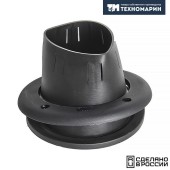 Кожух для пучка тросов черный