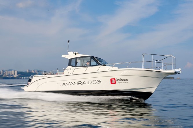 Катер AVANRAID F350 MARLIN с Suzuki 2хDF250TX/ZX
