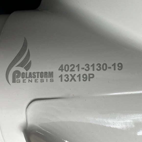 Гребной винт Yamaha 60-140, F70-F130 (D) Megara (3x13x19) (Polastorm)