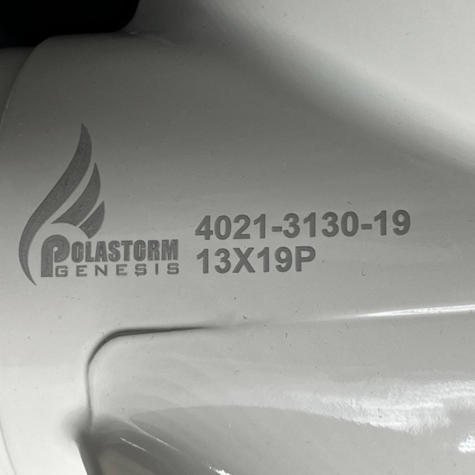 Гребной винт Yamaha 60-140, F70-F130 (D) Megara (3x13x19) (Polastorm)