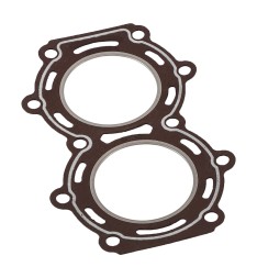 Прокладка под головку цилиндров Suzuki DT9.9-15, Omax