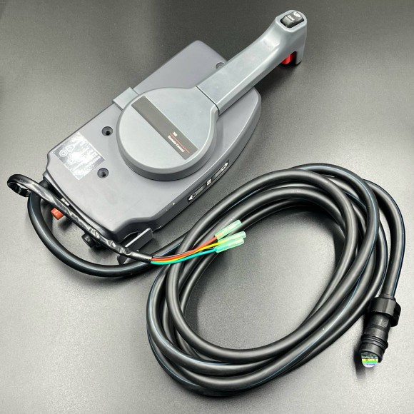 Дистанционное управление Yamaha 703 (С кнопкой гидроподъема) (Тянущая) (10Pin) (YUELANG)