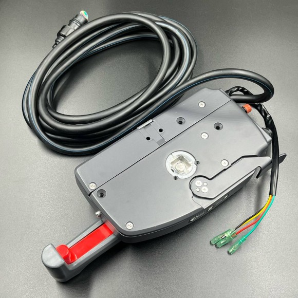 Дистанционное управление Yamaha 703 (С кнопкой гидроподъема) (Тянущая) (10Pin) (YUELANG)