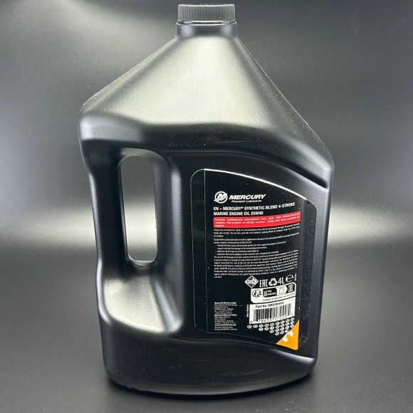 Масло моторное Mercury 25W40 SYNT BLEND 4L@3 Масло моторное Mercury 25W40 SYNT BLEND 4L@3