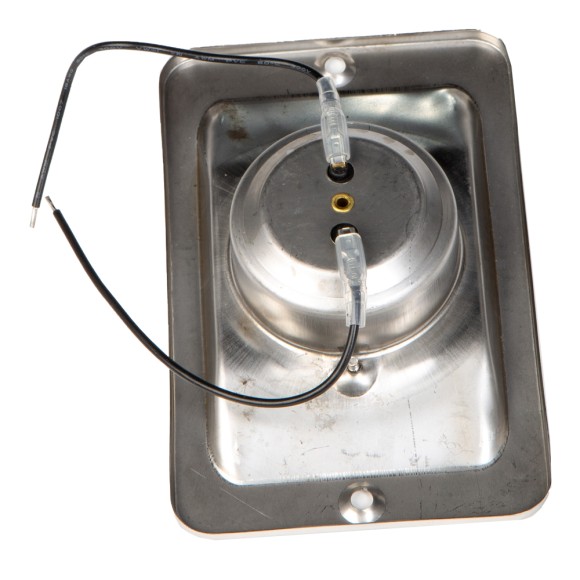 Огонь гаковый (кормовой) AAA врезной, нержавеющая сталь, лампа накаливания