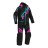 Детский комбинезон FXR CX с утеплителем Black Camo/Mint-Electric Pink Fade, 2
