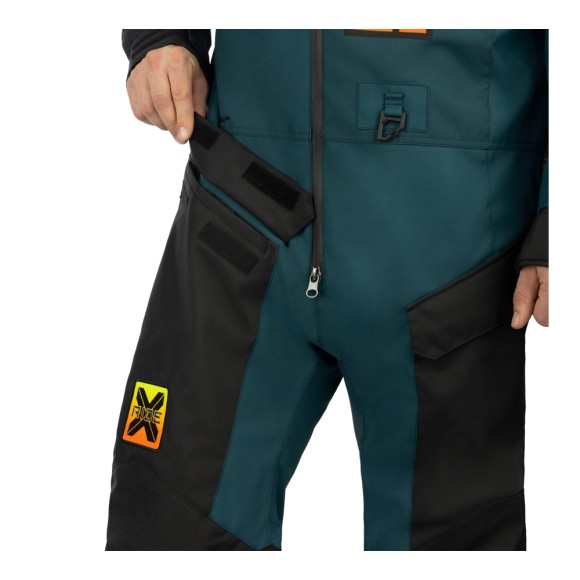 Комбинезон FXR Recruit без утеплителя Black/Drk Steel/Inferno, XL Комбинезон FXR Recruit без утеплителя Black/Drk Steel/Inferno, XL