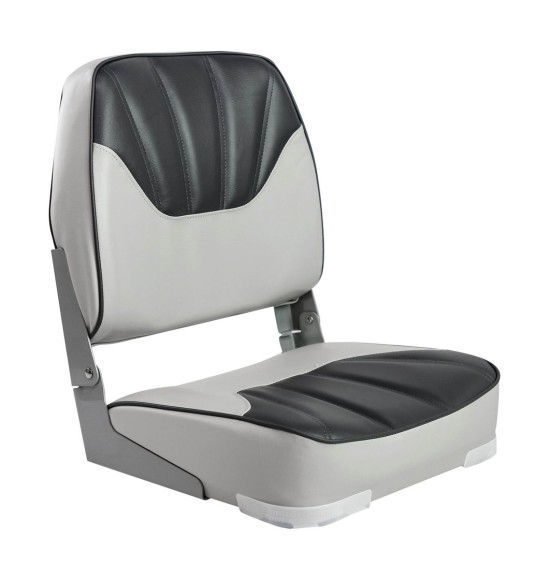 Кресло мягкое складное, обивка винил, цвет серый/угольный, Marine Rocket Кресло мягкое складное, обивка винил, цвет серый/угольный, Marine Rocket