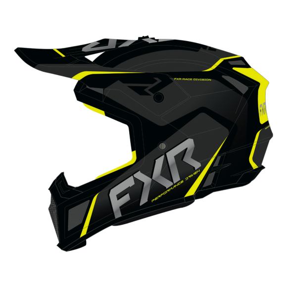 Шлем FXR Clutch Evo Black/HiVis, XL