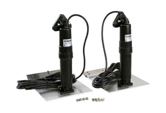 Комплект транцевых плит (алюм.), 9x12 дюймов, без панели управления