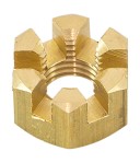 Гайка корончатая на гребной вал Yamaha 6-15/F6-F20, Omax