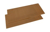 Покрытие палубное EVA, 2400х900х6мм, самоклеящееся, коричневое, тип "A", упаковка 2 листа, Marine Rocket