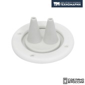 Кожух для тросов газ-реверс белый