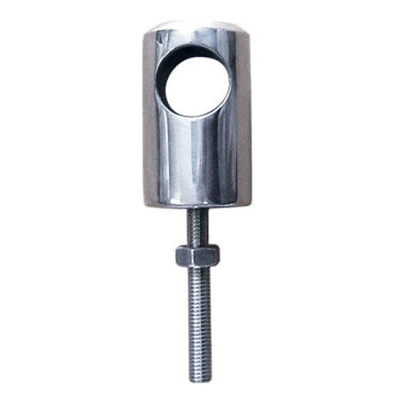 Держатель леера 25.4мм сквозной, 90 град, на болте Держатель леера 25.4мм сквозной, 90 град, на болте