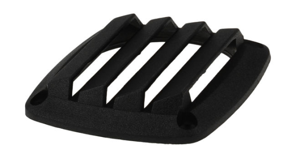 Решетка воздухозаборника 86х86х15 мм, черный Решетка воздухозаборника 86х86х15 мм, черный