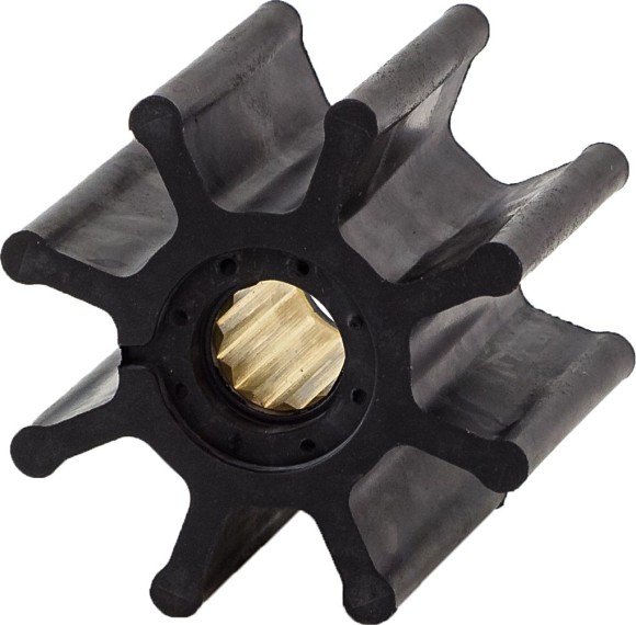 Крыльчатка помпы охлаждения Johnson 09-1028B/ Volvo Penta 877061; 875593-6; 3841697; 21951356/ Mercr