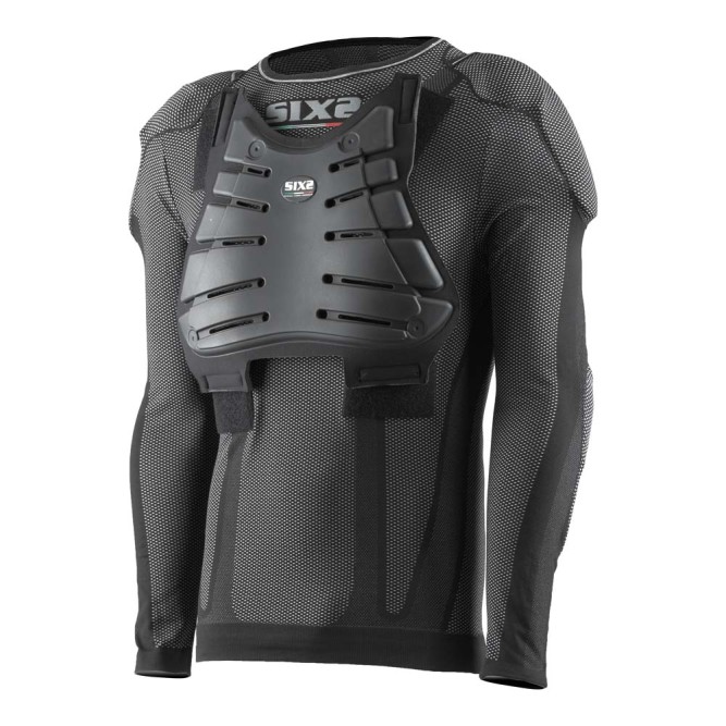 Детская защита тела SIXS K KIT PRO TS2 с протектором Black Carbon, 12Y
