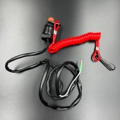 Кнопка аварийной остановки двигателя с чекой Yamaha 9.9-250, F4-350 (KACAWA)