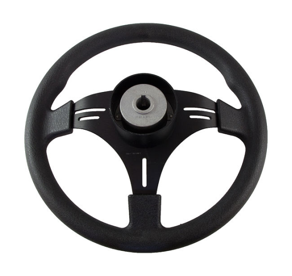 Рулевое колесо MANTA обод и спицы черные д. 355 мм Рулевое колесо MANTA обод и спицы черные д. 355 мм