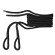 Фал (шкерт) для кранца с огоном Skipper плетеный, 8мм*1,83м, нейлон (2шт) черный